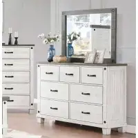 Ebern Designs Quinter 7-drawer Dresser With Mirror