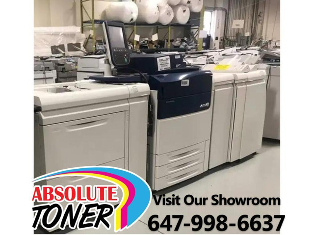 XEROX Versant 80 Press 250K pages Color Production Printer Copier SALES/SERVICE 350gsm 16pt 13x19 Booklet, LCT, Fiery A1 in Other Business & Industrial in Ontario