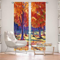 East Urban Home Lined Window Curtains 2-Panel Set For Window Size 112" X 78" From East Urban Home By David Lloyd Glover