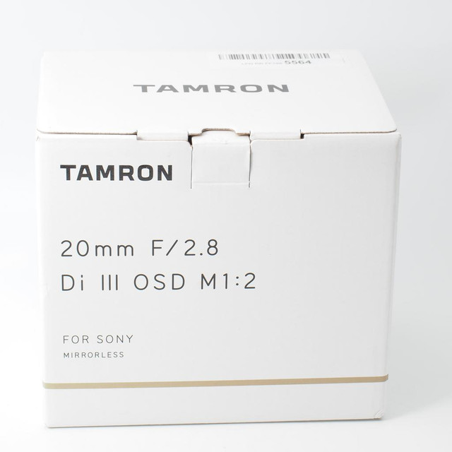 Tamron 20mm f/2.8 Di III OSD M1:2 Lens for Sony Mirrorless (ID: 1767 TJ) in Cameras & Camcorders