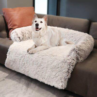 Tucker Murphy Pet™ Calming Dog Bed Fluffy Plush Pet Sofa Couch Cover Pads Furniture Protector Mats