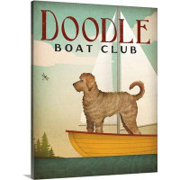 Great Big Canvas 'Doodle Sail' by Ryan Fowler Vintage Advertisement