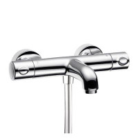 Hansgrohe Ecostat Exposed Tub/Shower Thermostatic with Volume Control