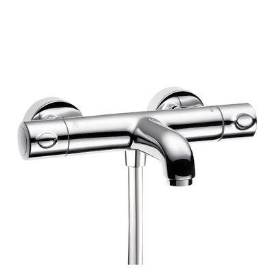 Hansgrohe Ecostat Exposed Tub/Shower Thermostatic with Volume Control in Heating, Cooling & Air