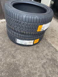 TWO NEW 295 / 40 R20 CONTINENTAL CROSS CONTACT 4X4 WINTER TIRES -- SALE !!