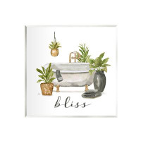 Stupell Industries Bliss Various Potted Plants Wall Plaque Art By Nan