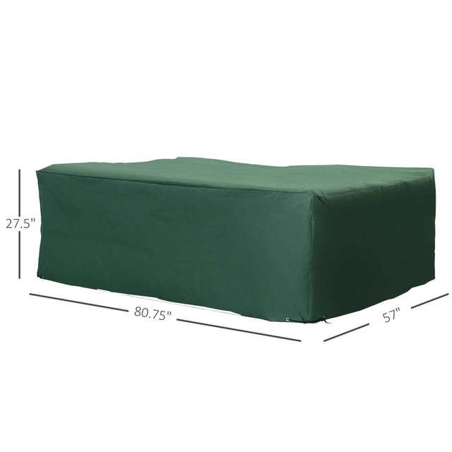 Furniture Cover 80.75"x57"x27.5" Green in Patio & Garden Furniture - Image 3