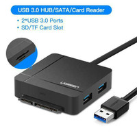 UGREEN Adapter USB 3.0 Hub to SATA for 3.5 / 2.5 Inch HDD SSD - 30918