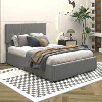 Latitude Run® Full Size Upholstery Platform Bed