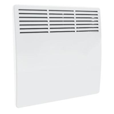 Plumbing N Parts 500W Rectangle White Convector Heater with Integrated Thermostat Stainless Steel_PNP-37382 in Heating, Cooling & Air