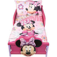 Minnie Mouse Microfiber Sheet Set Toddler 3 Pcs Bedding Set 52 Inch x 28 Inch