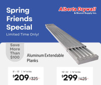 Aluminum Extendable Plank SALE - Save more than $100
