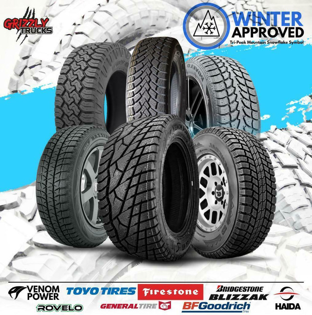 Largest Sale on Winter Tires! Car & Truck Sizes! FREE SHIPPING CANADA-WIDE!!! in Tires & Rims in Edmonton Area