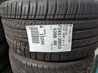 P245/35R19 245/35/19  MICHELIN PILOT SPORT A/S 4 ( all season summer tires ) TAG # 15256