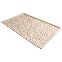 Xtreme Mats Under Sink Cabinet Mat for Kitchen or Bath Flexible Drip Tray Cabinet Liner Beige or Grey