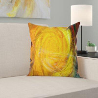 Made in Canada - The Twillery Co. Mystic Abstract Fractal Rose Pillow