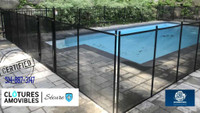 SECURE+, removable pool safety fence for your child, Kirkland, Qc