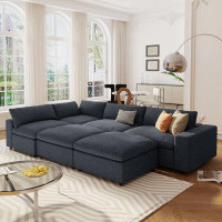 Latitude Run® Modern Upholstered Sectional Sofa