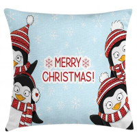 East Urban Home Christmas Indoor / Outdoor 40" Throw Pillow Cover