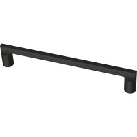 D. Lawless Hardware 6-5/16" Modern Joinery Pull Flat Black
