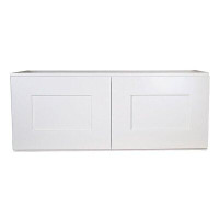 L&C Cabinetry 30W X 15H Kitchen Wall Cabinet - Shaker Style