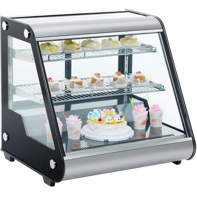 Brand New Counter Top 28 Angled Glass Refrigerated Pastry Display Case in Other Business & Industrial - Image 2