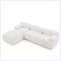 Latitude Run® L Shaped Tufted Designed and DIY Combination Modular Sofa Cloud Sofa Memory Foam