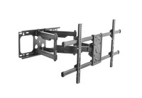 Brateck LPA49-486 37” - 90” Tilting curved or flat screen Full Motion TV Mount, TV up to 75kg