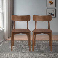 Wade Logan Bresee Solid Wood Side Chair Dining Chair