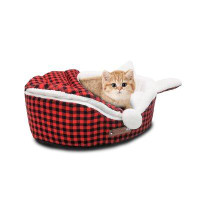 Purrrfect Life Designer Round Cat Bed