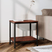 17 Stories Armrong End Table with Storage