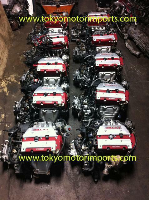 JDM MOTORS AND TRANSMISSIONS B18C K20A EJ20T H22A RB26DETT B16A in Engine & Engine Parts in City of Montréal - Image 3