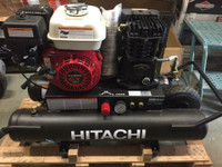 Hitachi 5.5 HP Gas Engine Powered Air Compressor (EC2510E) - REFURBISHED