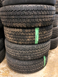 245 65 17 4 Firestone Destination Used A/S Tires With 80% Tread Left