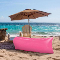 Arlmont & Co. Inflatable Lounger Air Sofa Hammock For Outdoor, Travelling, Camping, Hiking, Picnic, Backyard, Lakeside,