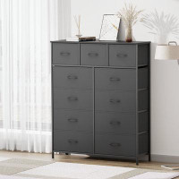 Rebrilliant 11-Fabric Drawer Dresser With Storage Organizer For Bedroom Living Room