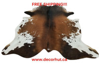 Cow Skin Rug Brazilian Cowhide Rugs Hair On Cow Hyde Natural And Real Free Shipping
