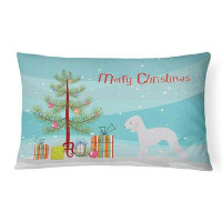 The Holiday Aisle® Bedlington Terrier Indoor/Outdoor Lumbar Pillow