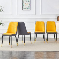 Brayden Studio Modern dining chairs Set of 4