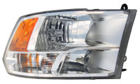 Head Lamp Passenger Side Dodge Ram 1500 2009-2010 With Quad Capa , Ch2519135C