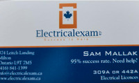 We Guarantee Your Pass. Need Your Electrical Licence? Call Now (416) 841-1399