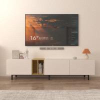Wrought Studio TV Console with Storage Cabinets