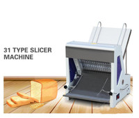 110V Commercial Toast Bread Slicer Cutter cutting Machine Food Slicer 1.2cm/0.47in 31pcs250W 110V 020220