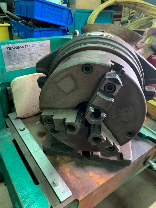 Indexing spacer head (dividing head) Vertex, 8” dia Chuck, 6” centre height in Other Business & Industrial