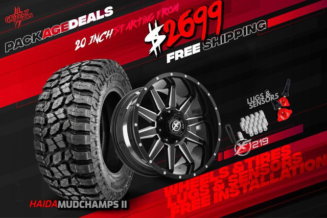 HOTTEST WHEELS IN CANADA!! XF OFF-ROAD WHEELS!!! FREE SHIPPING !!! in Tires & Rims in Alberta - Image 2
