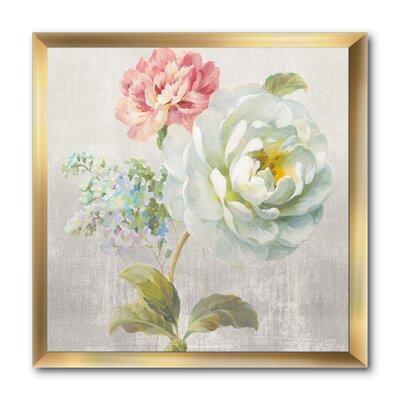 East Urban Home Country Flower Bouquet - Picture Frame Print on Canvas in Home Décor & Accents