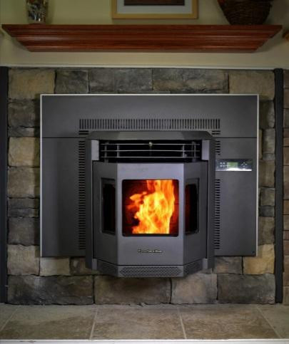 ComfortBilt HP22i Pellet Stove Fireplace Insert, 47 Lb Hopper, Heats up to 2800 squ ft  EPA and CSA Certified in Fireplace & Firewood
