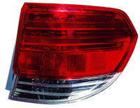Tail Lamp Passenger Side Honda Odyssey 2008-2010 , HO2819134V