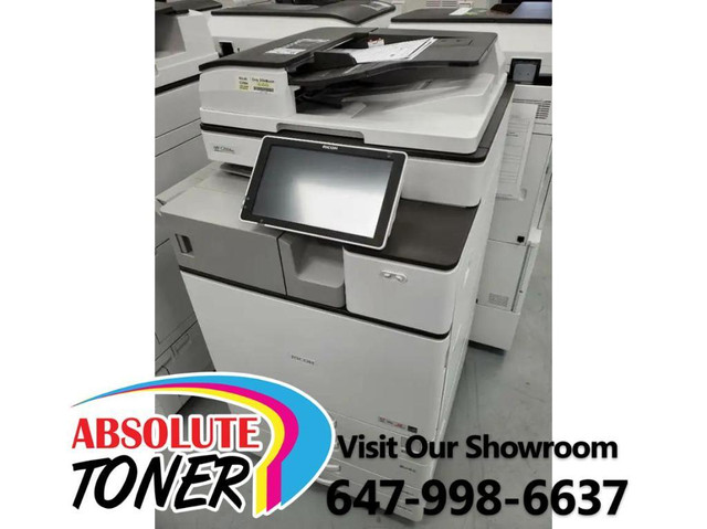 NEWER MODEL Ricoh Color Multi-functional Printer Copier Scanner with LOW PAGE COUNT available with ALL INCLUSIVE PROGRAM in Printers, Scanners & Fax in Ontario