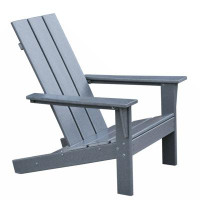 Highland Dunes Outdoor Adirondack Chair For Relaxing, HDPE All-Weather Fire Pit Chair, Patio Lawn Chair For Outside Deck